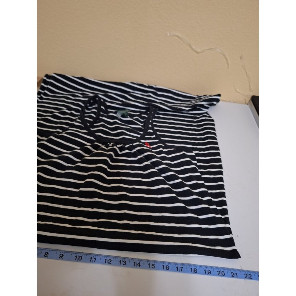 Ralph Lauren Striped Cotton knit tank dress size Large Summer Preppy Pony - Picture 7 of 8